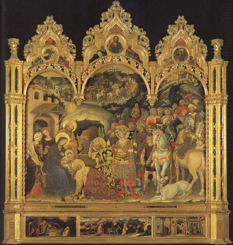 Adoration of the Magi, Gentile da Fabriano